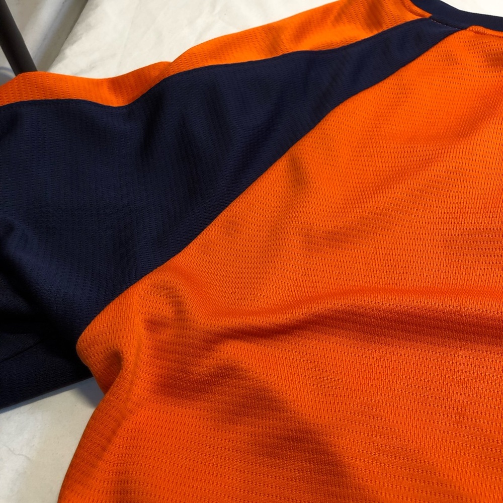 Nike Houston Astros Pullover Throwback Jersey Orange MLB Large Majestic - Picture 10 of 16